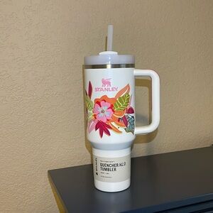 NWT Floral Stanley Quencher Tumbler 2.0 40oz 2024 Mothers Day Release